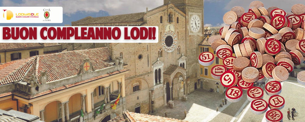 PIAZZA DELLA VITTORIA CON IMMAGINE DI PEDINE DELLA TOMBOLA