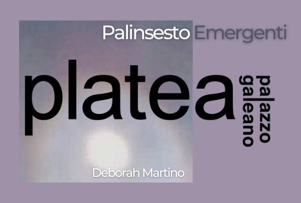 Logo Platea + opera DEBORAH MARTINO