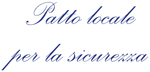 Patto Locale per la sicurezza