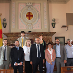 foto di gruppo della nuova giunta comunale