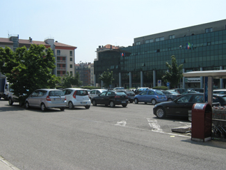 Il parcheggio del Centro Commerciale