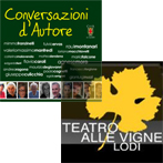 loghi del teatro alle vigne e di conversazioni d'autore