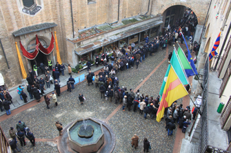 San Bassiano 2012: distribuzione della trippa