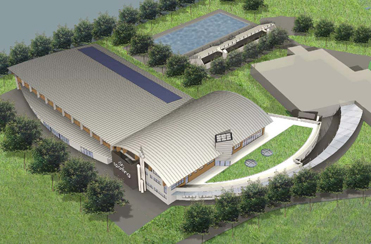 Il progetto della nuova piscina