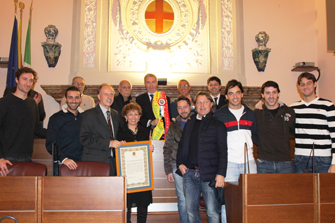 Il Consiglio Comunale premia l'Amatori Hockey