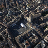 vista panoramica di piazza della vittoria