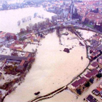 foto della passata esondazione dell'Adda