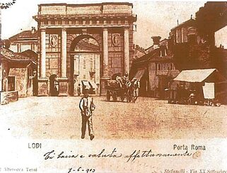 Porta Cremona nel 1910