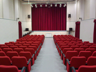 sala del teatro di postino