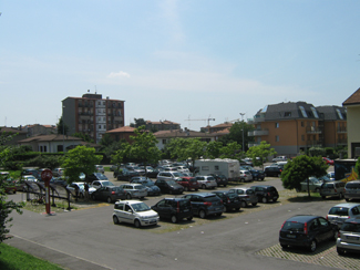 Il parcheggio di via D'Azeglio