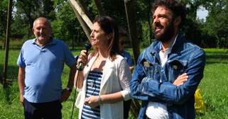 Dario Tripolisi, Claudia Rizzi e Andrea Bruni