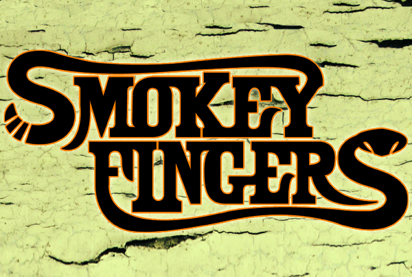 la scritta smokey fingers