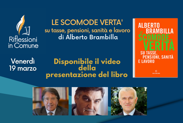 immagine con foto dei protagonisti, copertina del libro, data, logo della rassegna