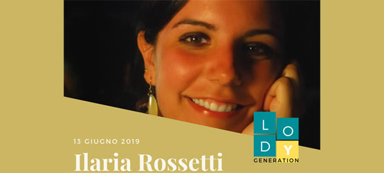 immagine con Ilaria Rossetti, data e location