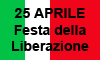 la scritta festa della liberazione