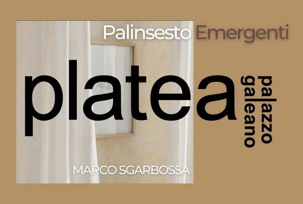 Logo Platea + opera MARCO SGARBOSSA 