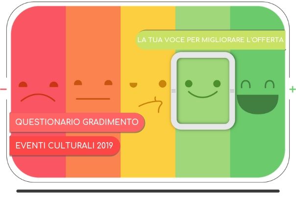 Questionario di gradimento eventi culturali 2019