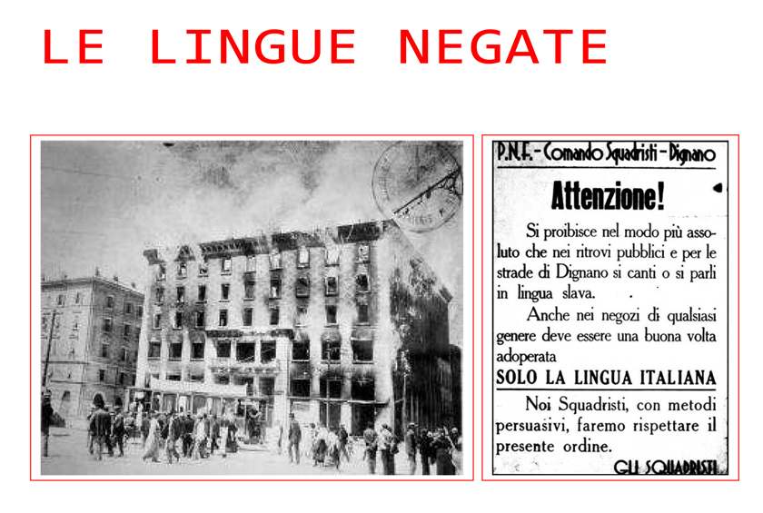 locandina delle lingue negate 