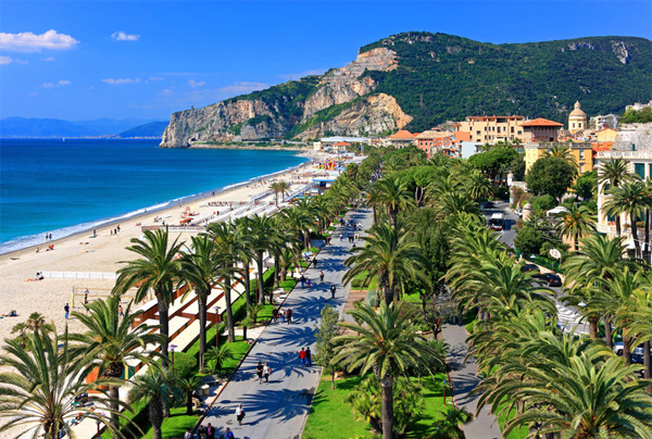 panorama di finale ligure