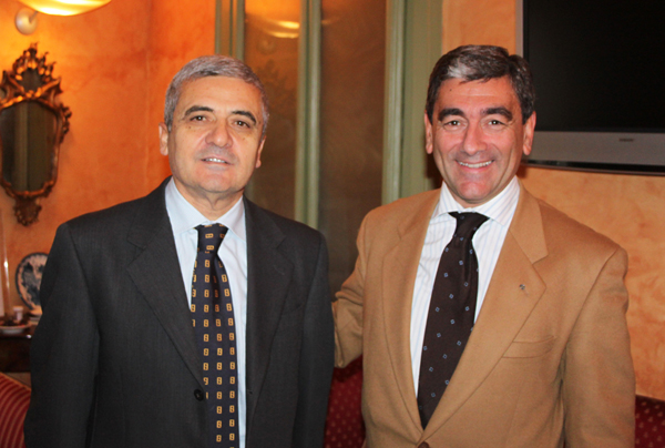Incontro tra il Commissario e il nuovo Questore