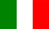 Bandiera tricolore italiana 