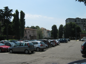 Il parcheggio dell'Ex Macello