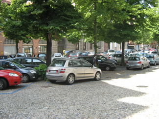 Il parcheggio di Piazza Mercato