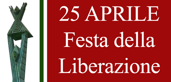 tricolore con scritto 25 aprile festa della liberazione