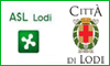 loghi dell'asl e del comune di lodi
