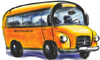 disegno di uno scuolabus