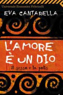 La copertina del libro "L'amore è un Dio"