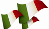 logo dell'anniversario dell'unità d'italia: tre tricolori