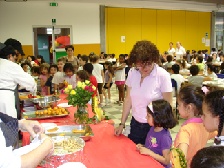 il buffet coi bambini