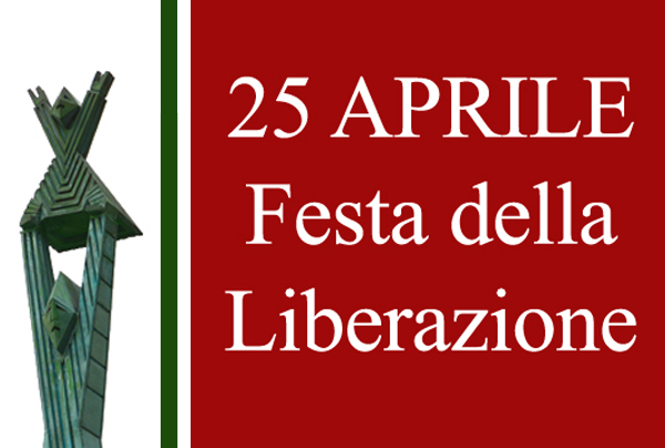 la scritta festa della liberazione sul tricolore