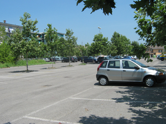 Il parcheggio dell'Ex Macello