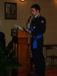 Il Comandante della Polizia Locale Salvatore Miccichè