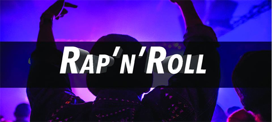 la scritta Rap 'n' Roll