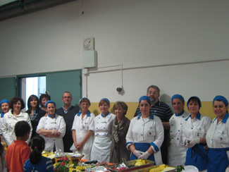 Il Buffet alla Scuola Arcobaleno