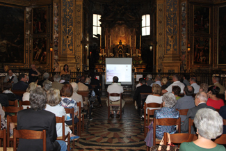 presentazione dei restauri