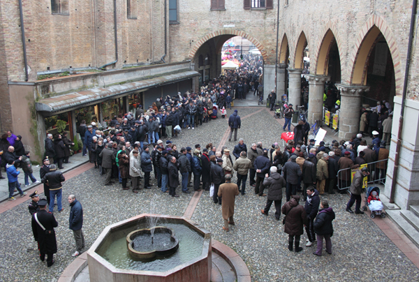 la fila per la trippa