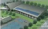 rendering digitale con veduta aerea del progetto della nuova piscina comunale