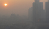 l'inquinamento atmosferico in una città