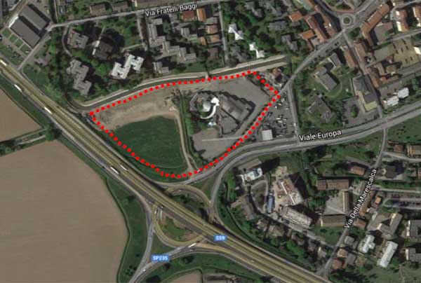 mappa dell'insediamento