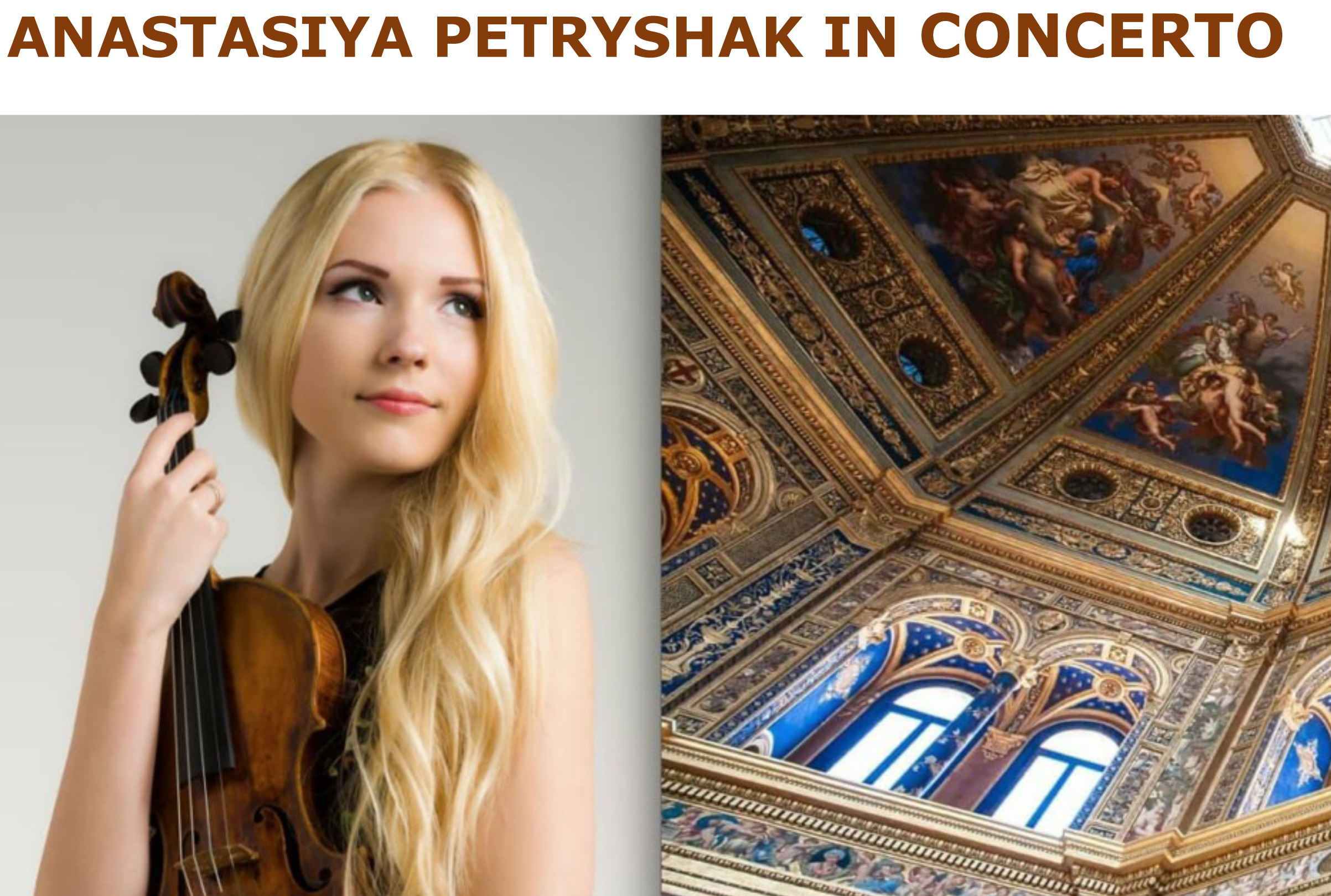 immagine dalla locandina di Anastasiya Petryshak e di parte del Tempio