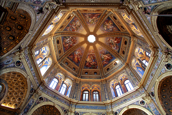 la cupola del tempio civico dell'incoronata