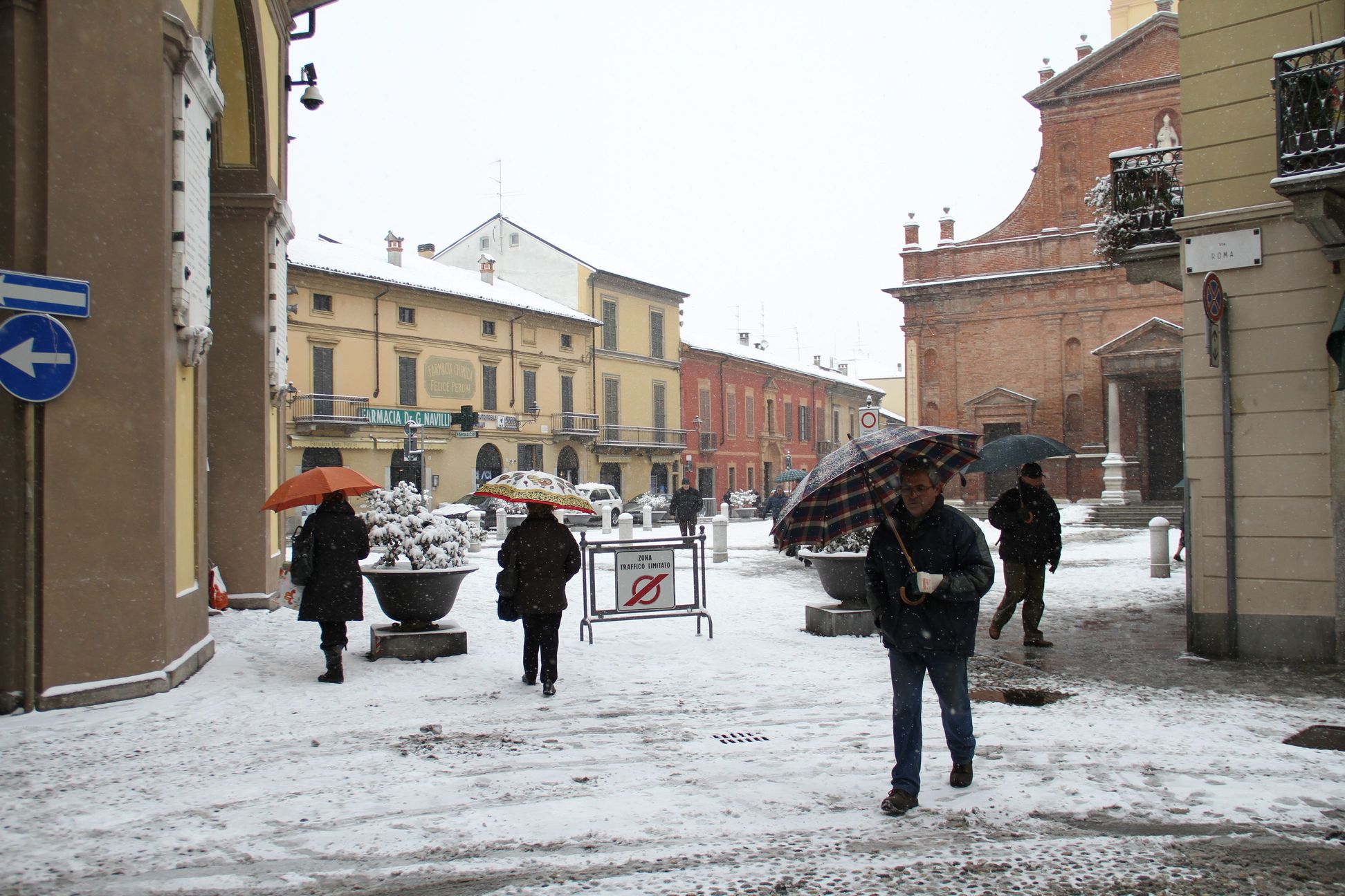 lodi con la neve 