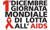 la scritta giornata mondiale di lotta contro l'aids