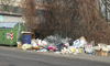 foto dell'abbandono di rifiuti