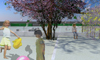 Un rendering del Parco Isolabella