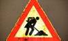 cartello di lavori in corso
